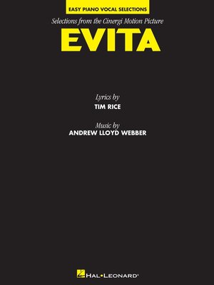 cover image of Evita (Songbook)